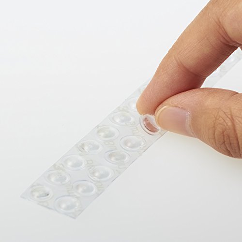 スリーエム(3M) 3M しっかりつくクッションゴム 7.9x2.2mm 丸形 CS-101 透明 88粒 (× 5)