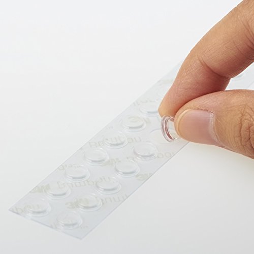 スリーエム(3M) 3M しっかりつくクッションゴム 8x2mm 台形 88粒 CS-102 (× 4)